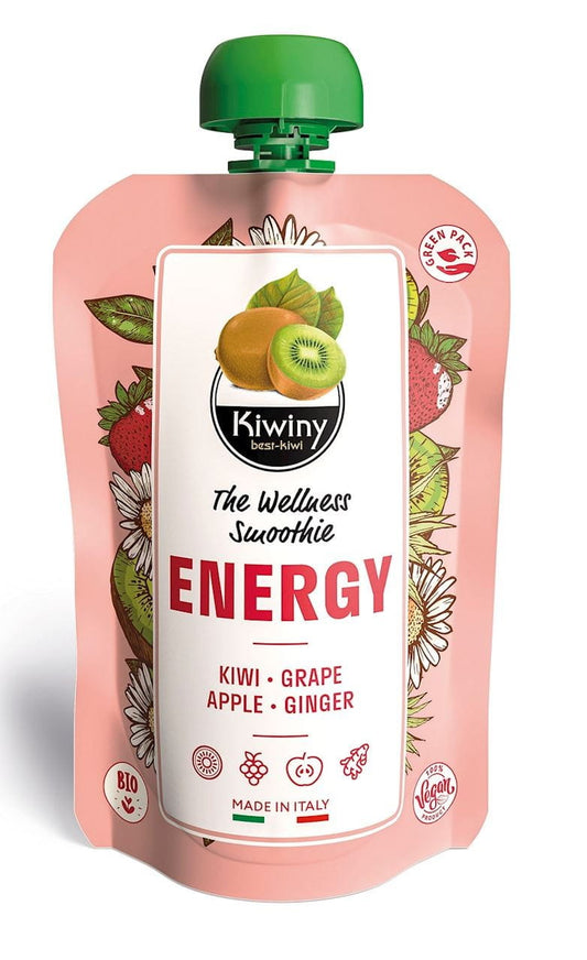 Kiwipüree mit Ingwer ohne Zuckerzusatz glutenfrei BIO 150 g - KIWINY