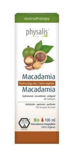 Macadamia (Macadamia) Öko-Gesichts- und Körperöl 100 ml - PHYSALIS