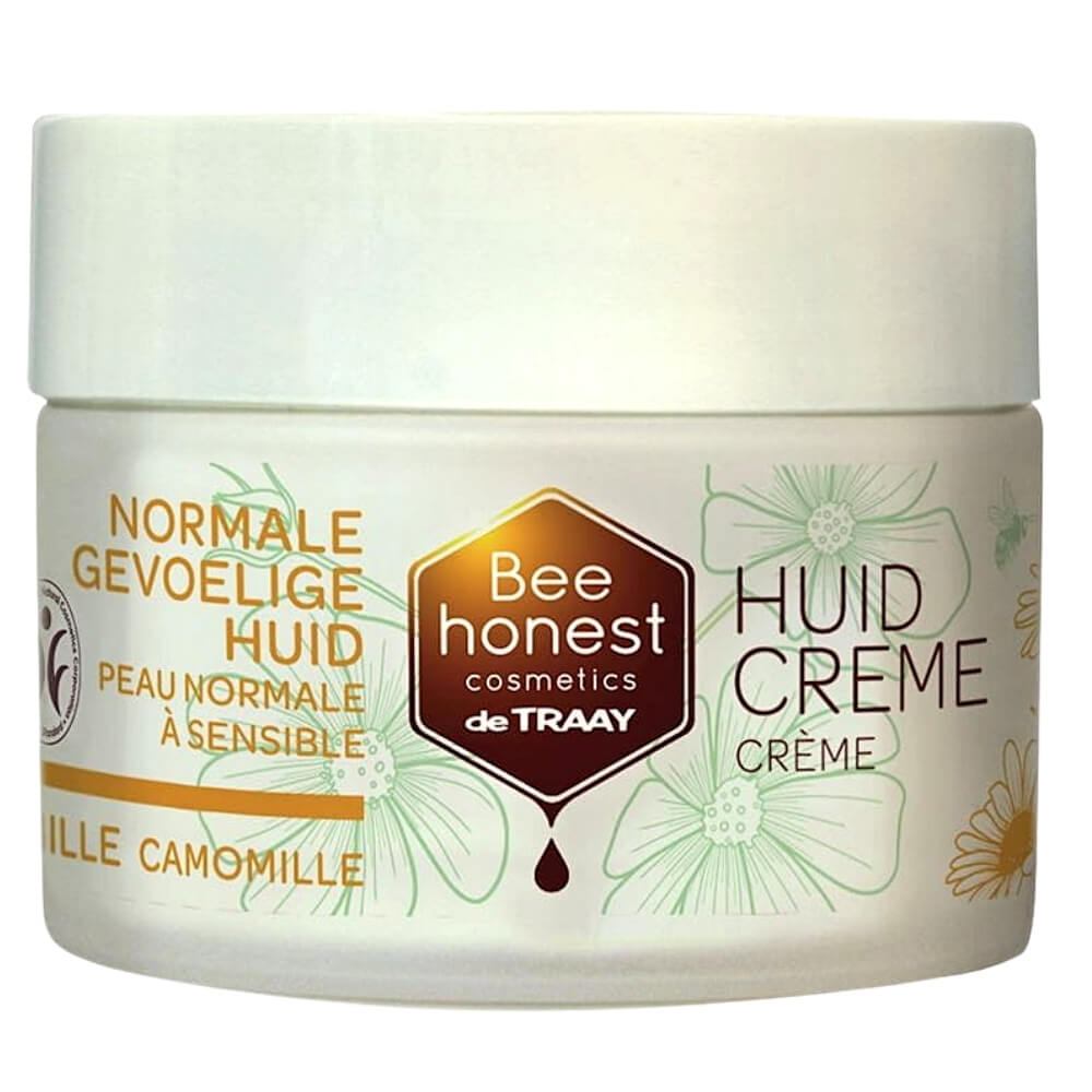 Gesichtscreme mit Kamille normale und empfindliche Haut eco 100 ml - BEE HONEST