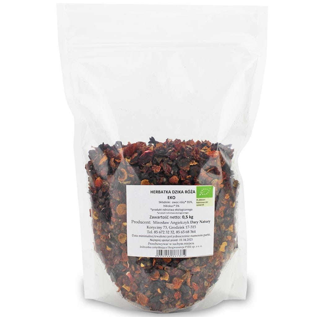 Hagebuttentee mit Hibiskus BIO 500 g - HORECA GESCHENKE DER NATUR Main image