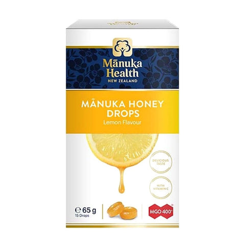 Manuka Honig Bonbons MGO 400+ und Vitamin C Manuka Honig Tropfen 65g 15 MANUKA HEALTH NEW ZELAND Bonbons