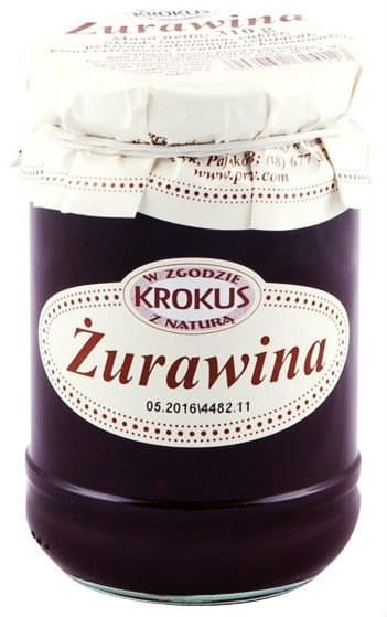 Preiselbeeren in 310g Packung von KROKUS, fruchtige Beeren mit rotem Farbton, ideal für Desserts und Saucen