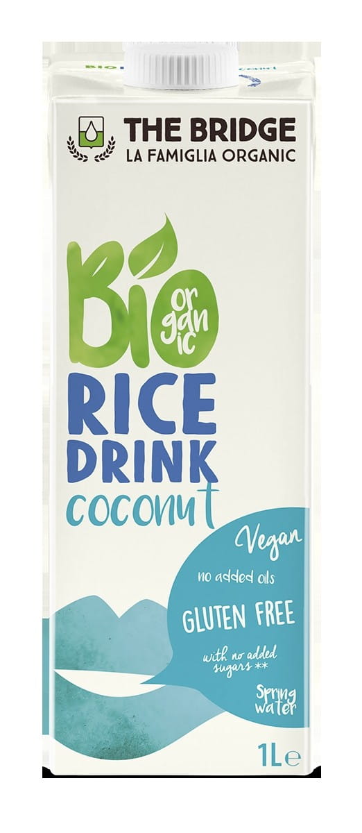 Reisgetränk mit Kokos ohne Gluten 1000ml EKO THE BRIDGE Image principale du produit