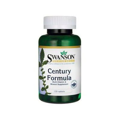 Century Formula Multivitamin mit Eisen 130 Tabletten SWANSON Mineralien Hover Image