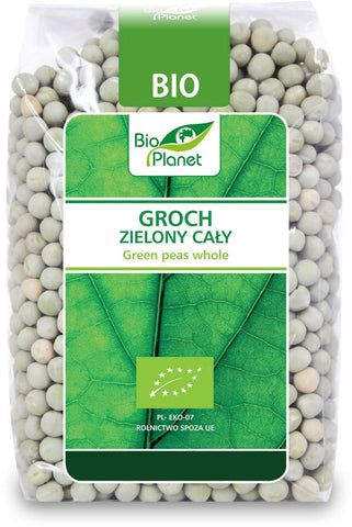 Ganze grüne Erbsen BIO 400 g - BIO PLANET