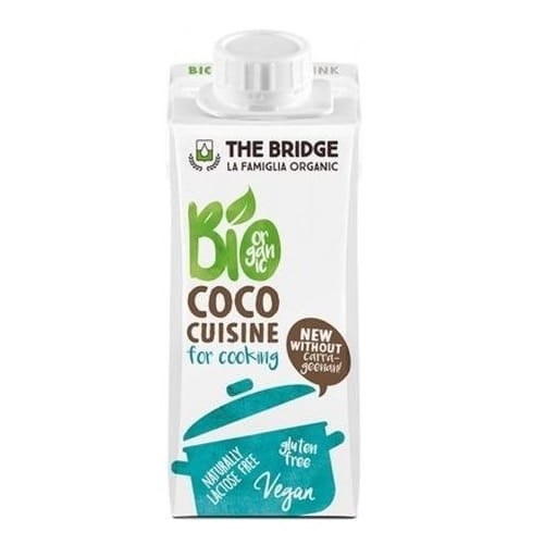 Kokoscreme zum Kochen ohne Gluten 200ml EKO THE BRIDGE Image principale du produit