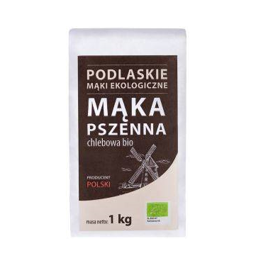 Bio Weizenmehl 1 kg von BIO LIFE, vollwertiges Brotmehl, naturbelassen und ökologisch angebaut, im weißen Mehlbeutel