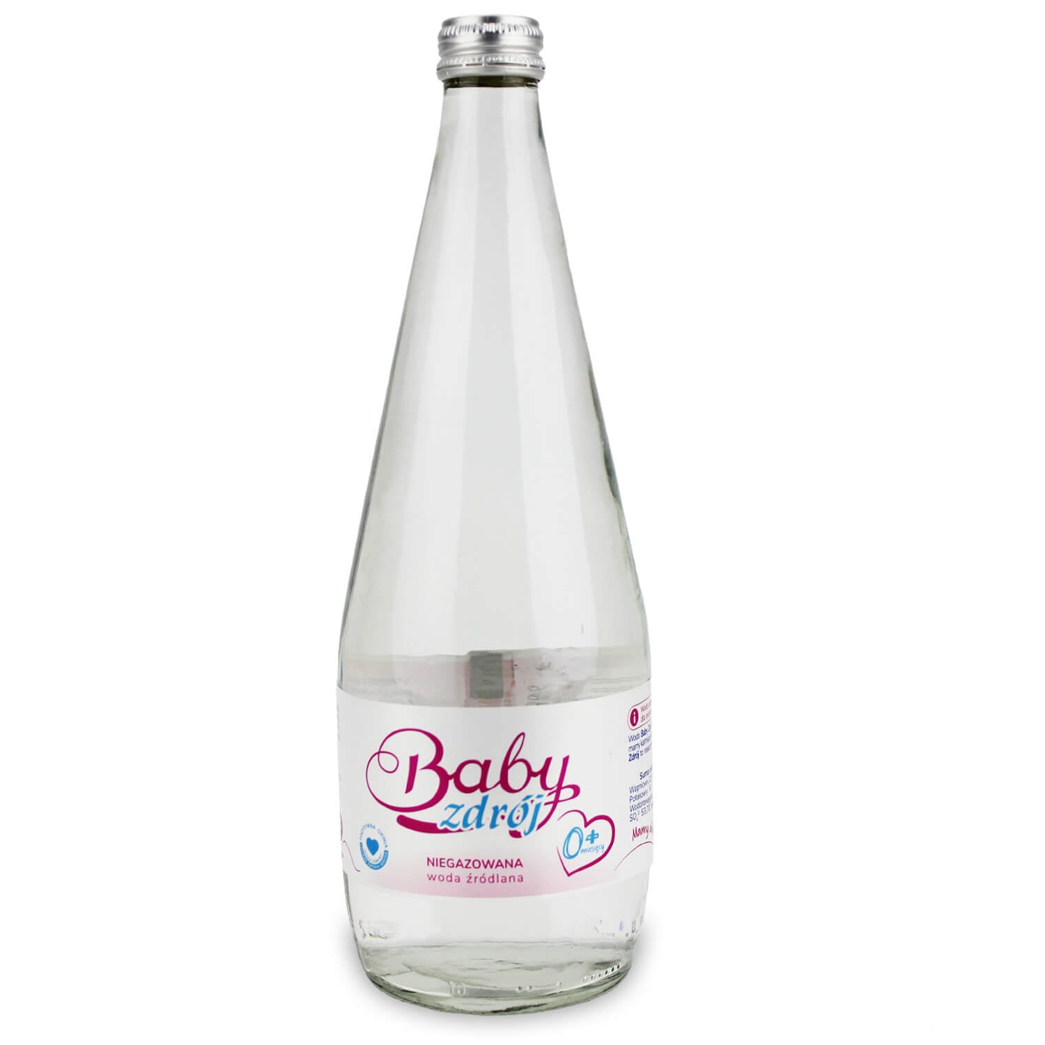 Stilles Quellwasser (Glas) 700 ml - BABY ZDRÓJ Hauptbild