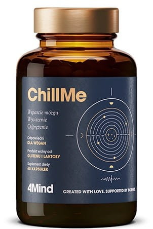 Gesundheitsshop: HEALTHLABS 4mind chillme 60 Kapseln für Entspannung und Stressabbau, natürliche Nahrungsergänzung.