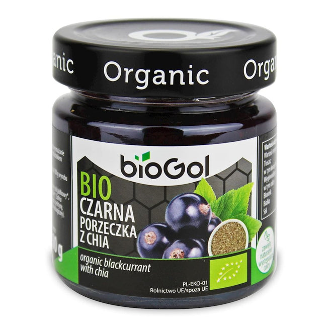 Schwarze Johannisbeere mit Chia BIO 200 g - BIOGOL Hover Image