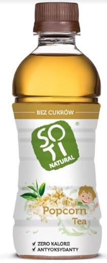 Bio Cold Brew Infusion mit geröstetem Mais von SOTI, 340 ml, kalte Kaffee- oder Tee-Getränk mit Maisaroma, in Flasche.