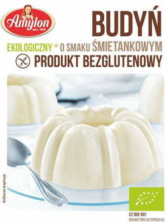 Sahnepudding (glutenfrei) BIO 40 g - AMYLON Hlavní obrázek produktu