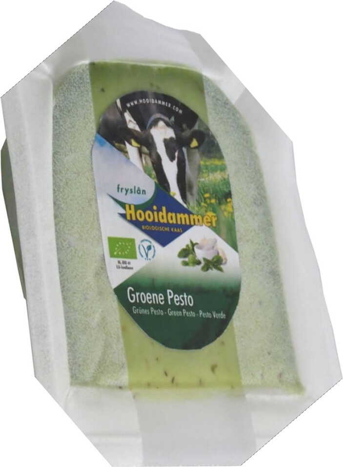 Reifekäse mit Kräuterpesto 50% Fett BIO 200 g - HOOIDAMMER मुख्य छवि