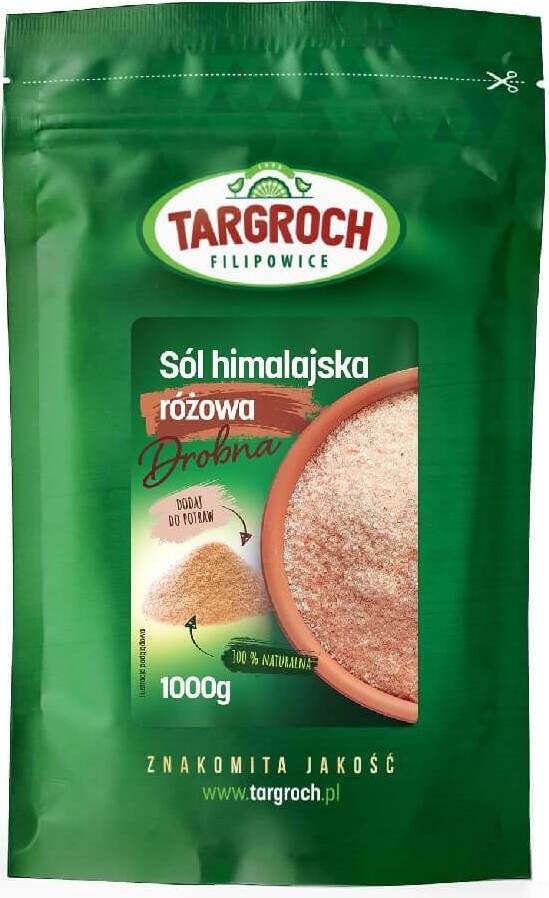 Himalaya rosa Salz fein 1000g TARGROCH Pääkuva