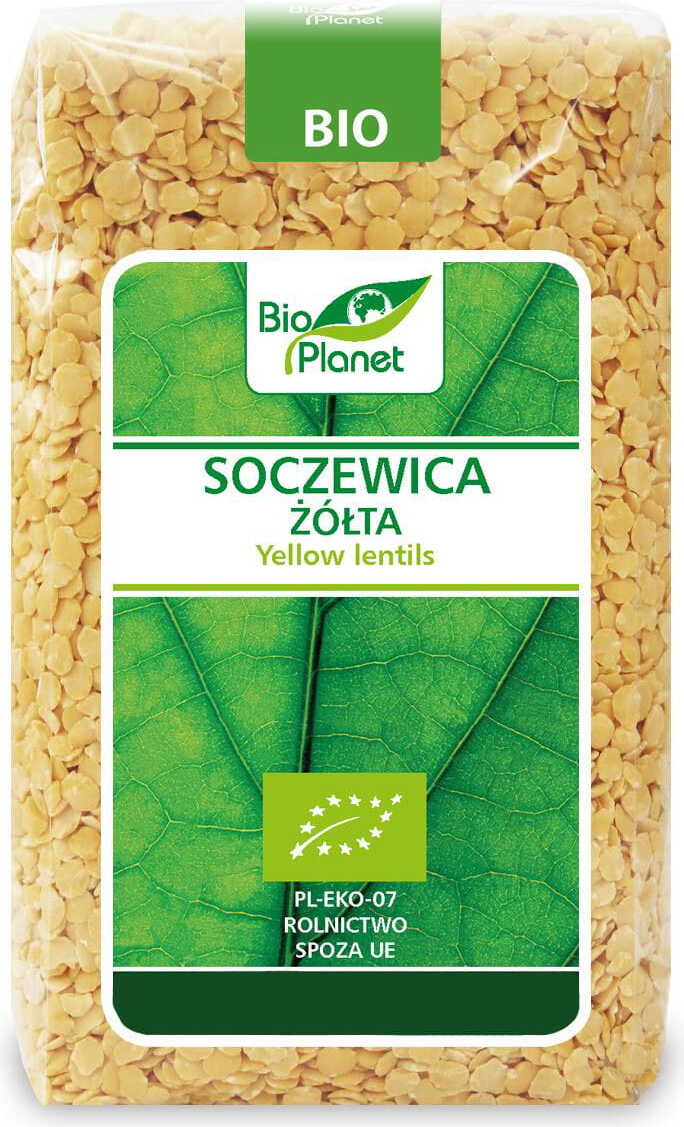Gelbe Linsen BIO 500 g - BIO PLANET Hlavní obrázek produktu