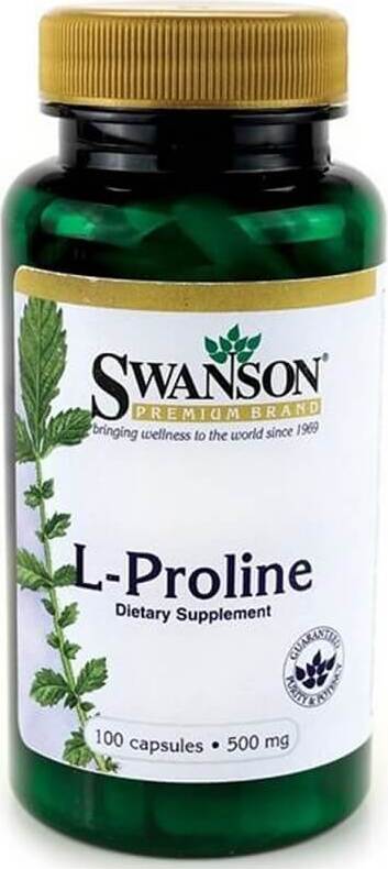 - Prolin L - Prolin 500mg 100 Kapseln von SWANSON Image principale du produit