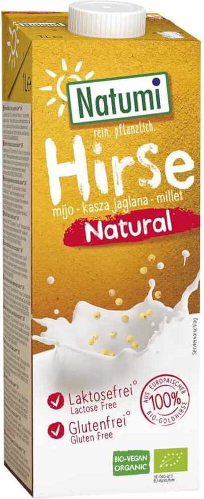 Hirse glutenfreies Getränk BIO 1000ml - NATUMI Hover Image