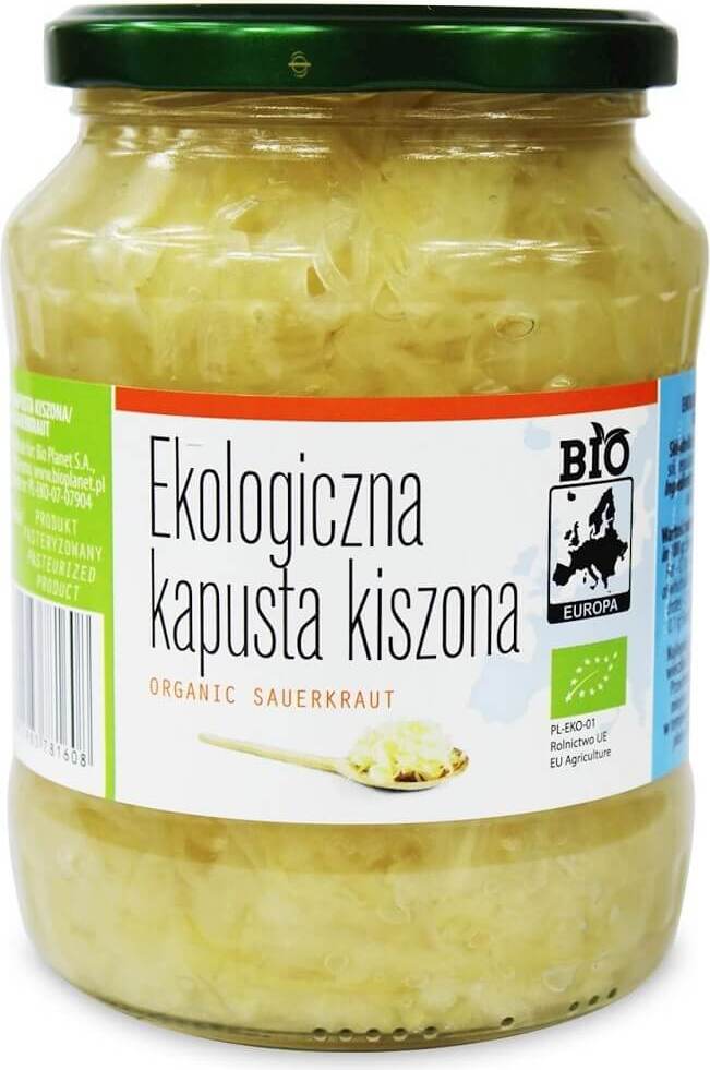 Sauerkraut BIO 680 g (410 g) - BIO EUROPA