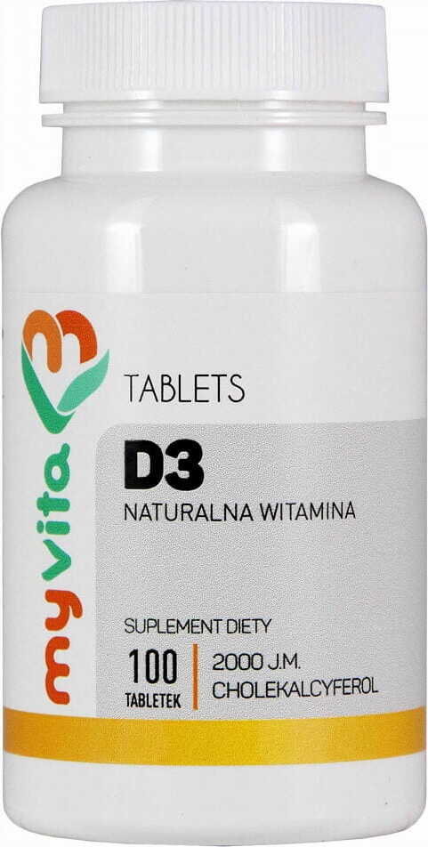 Vitamin D3 aus Lanolin 2000iu 100 Tabletten MYVITA