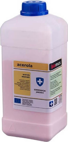 Acerola Vitamin C Pulver 1 kg BIOMUS Hover Image