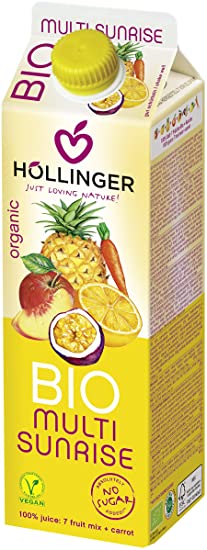 Mehrfruchtsaft mit Sunrise Karottensaft BIO 1000 ml - HOLLINGER Hover Image