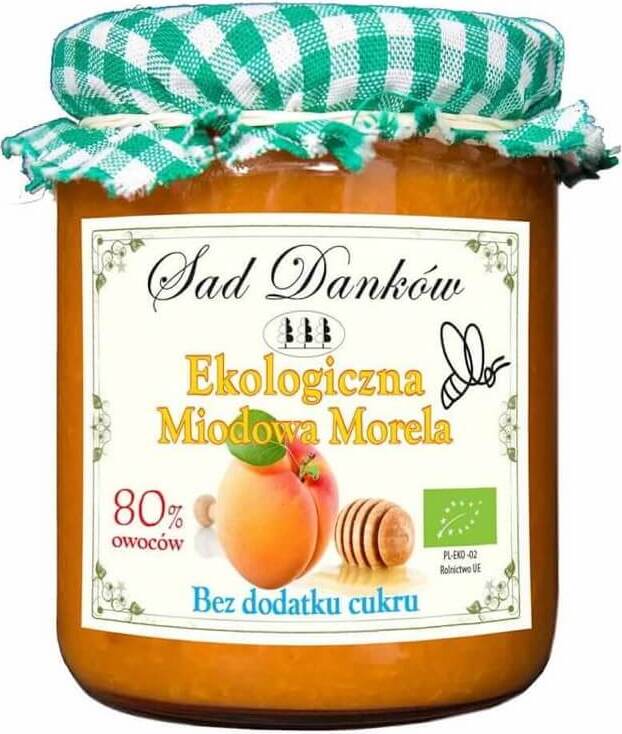 Aprikosenhonig Aprikosenmarmelade 260 g - SAD DANKÓW Huvudsaklig produktbild