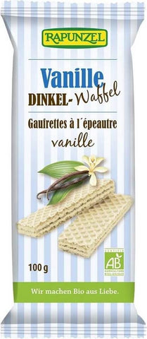 Dinkelwaffeln mit Vanillefüllung BIO 100 g - RAPUNZEL