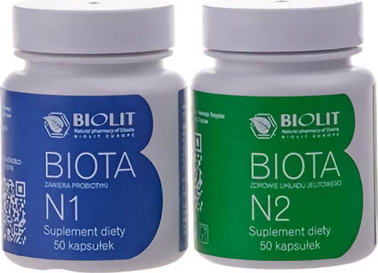 Biota-Komplex biota n1 50 Kapseln biota n2 50 Kapseln bioLIT