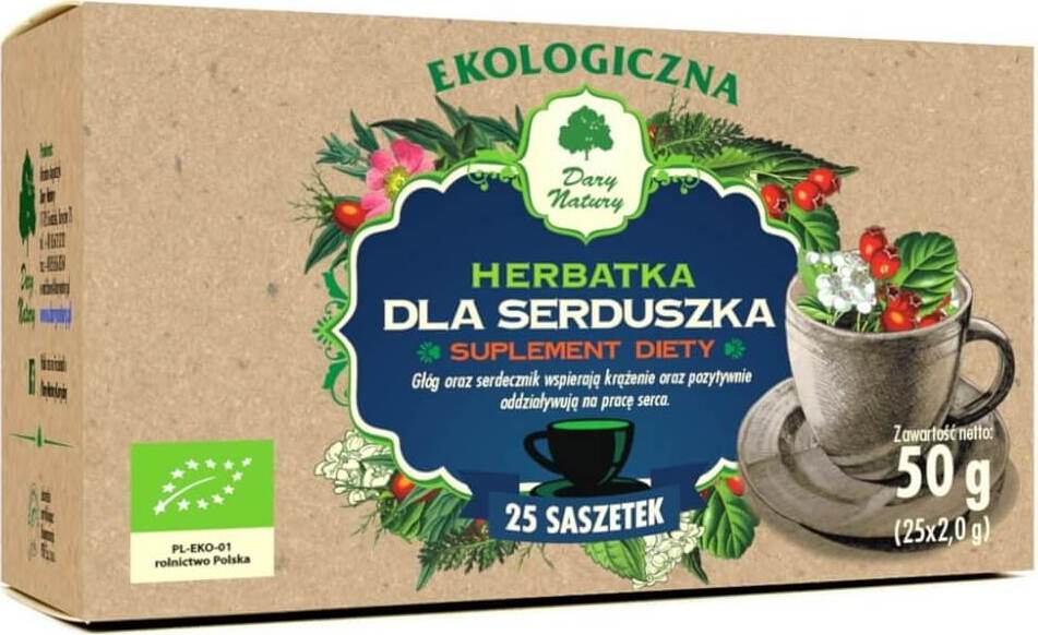 Tee für das BIO-Herz (25 x 2 g) - GESCHENKE DER NATUR