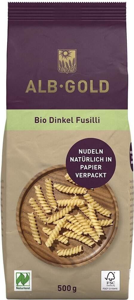 Nudeln (Dinkel) BIO-Gimlets 500 g - ALB GOLD Hauptbild