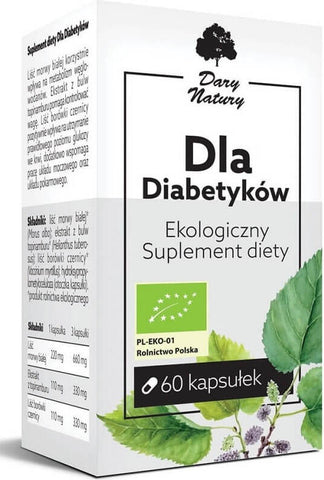 Für Diabetiker BIO 60 Kapseln (440 mg) - GESCHENKE DER NATUR