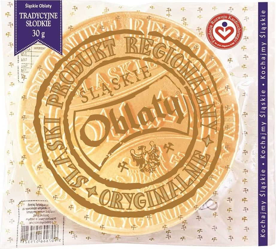 Schlesien oblatiert traditionelle süße 30 g VISA Pääkuva