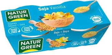 Vanille Soja Dessert BIO 2 x 125 g NATURGRÜN