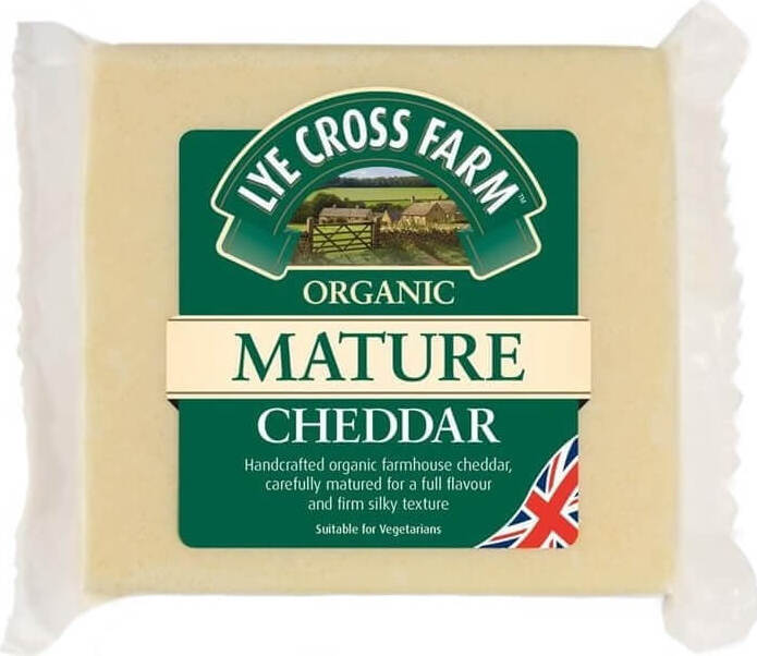 Reifer Cheddar-Käse, 9 - 12 Monate gereift BIO 200 g LYE CROSS FARM Hauptbild
