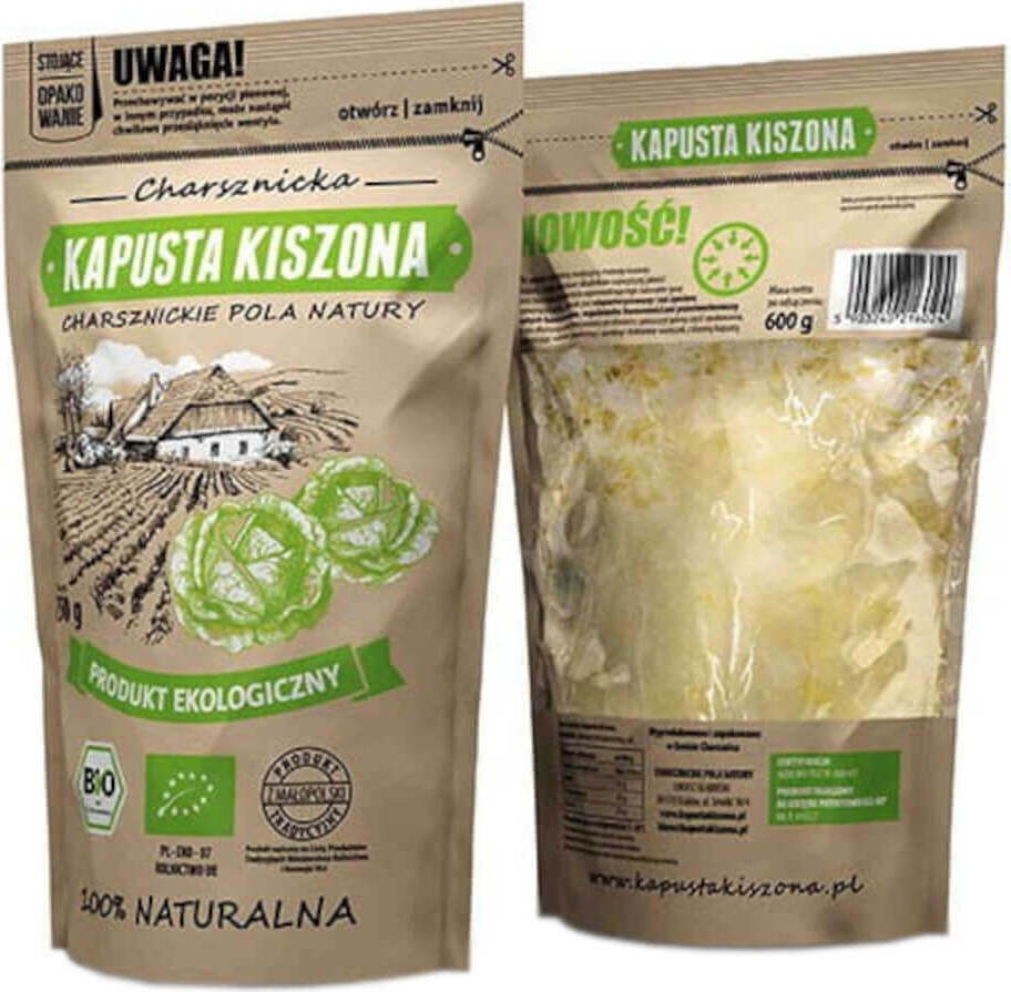 Sauerkraut BIO 750 g / 600 g CHARSZNICE NATURFELDER Pääkuva