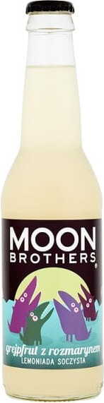 Saftige Limonade Grapefruit mit Rosmarin 330 ml MOON BROTHERS