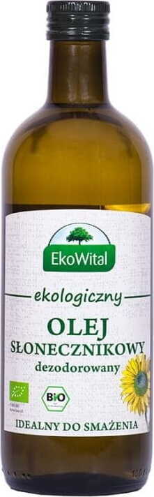 Sonnenblumenöl zum Braten BIO 1000 ml EKOWITAL Pääkuva