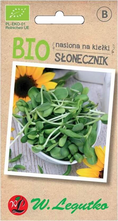 Samen für Sprossen - Sonnenblume BIO 10 g LEGUTKO