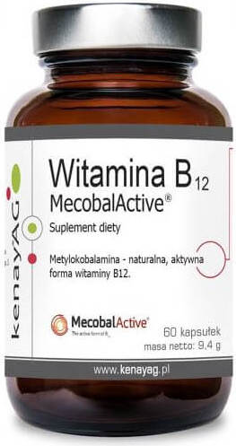 Vitamin B12 Mecobalactice Methylcobalamin 500mcg Kapseln von INTERQUIM S.A., spanische Nahrungsergänzung in 60 Kapseln