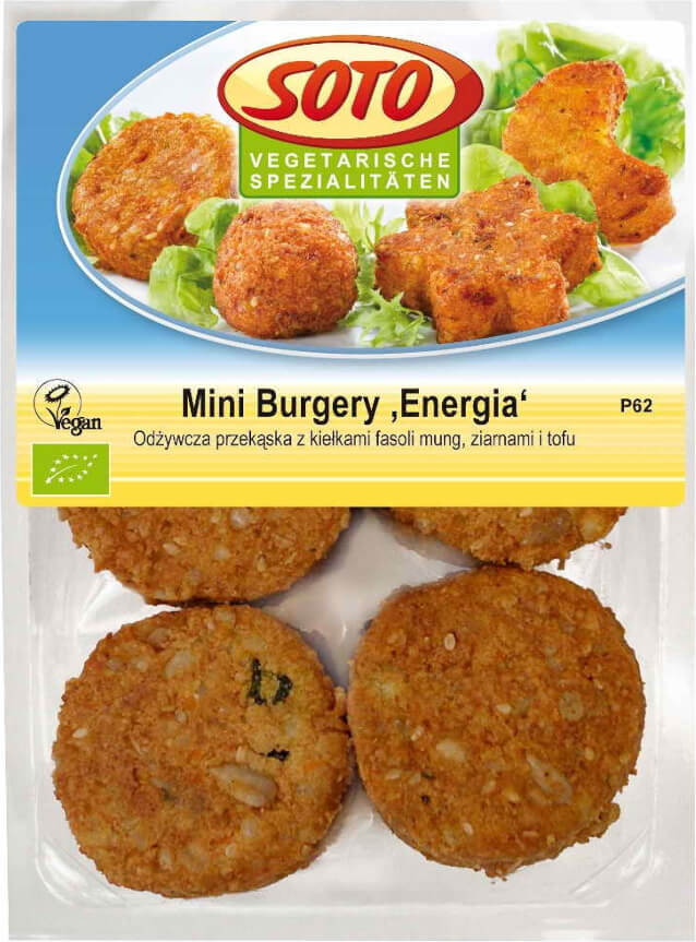 Mini BIO Burger Energie 250 g SOTO Hover Image