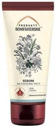 Serum für rissige Fersen mit 30 % Urea und botanischer Essenz, 50 ml, von BONIFRATER PRODUCTS, zeigt die Flasche.