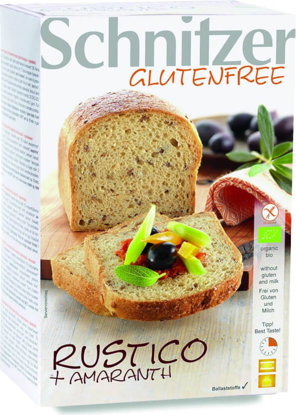 Maisbrot mit Amaranth glutenfrei BIO 500 g SCHNITZER