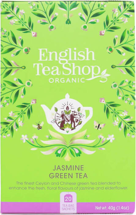 Grüner Jasmintee 20x2g BIO 40 g ENGLISH TEA SHOP