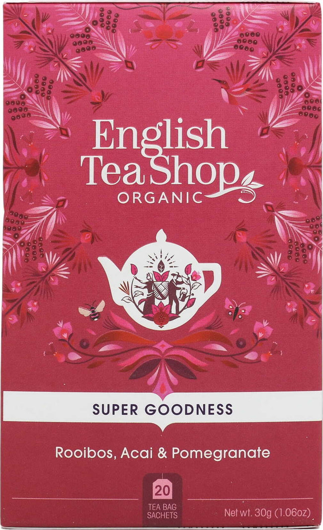 Kräutertee Rooibos Acai und Granatapfel 20x1,5 g BIO 30 g ENGLISH TEA SHOP Hover Image