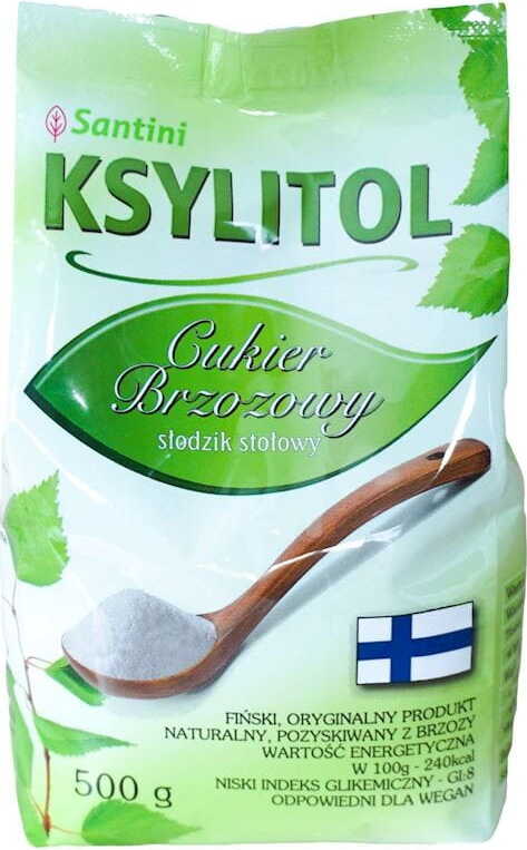 Xylit 500 g (Beutel) (Finnland) - SANTINI Imagine principală a produsului