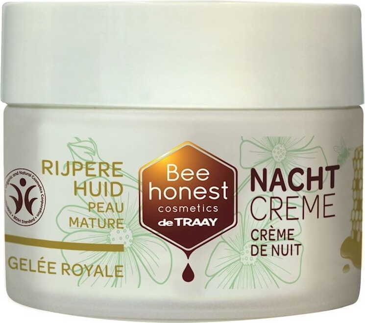 Nachtgesichtscreme mit Gelée Royale, reife Haut öko 50 ml - BEE HONEST