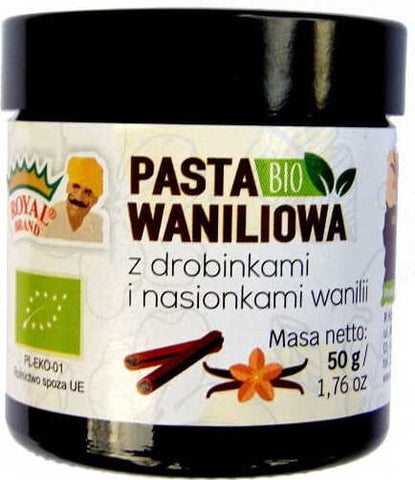 Vanillepaste BIO 50 g - ROYAL BRAND