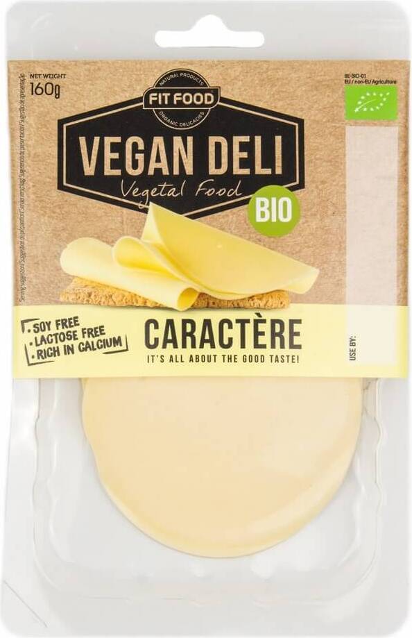 Vegane Alternative zu Ziegenkäse in Scheiben BIO 160 g VEGAN DELI