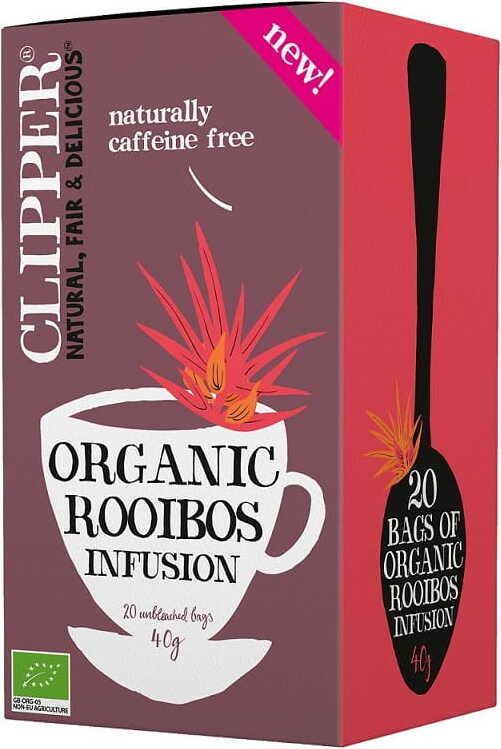 Rooibos Tee BIO 40 g (20 x 2 g) - CLIPPER Hover Image