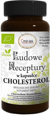 Cholesterin Kapseln BIO 288 g (60 Stück) - MIR - DRUG